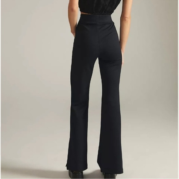 Anthropologie Maeve Knit Flare Pants/ Black size S - Picture 4 of 15